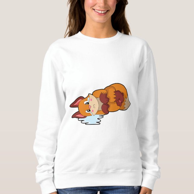 Fox at Crying Sweatshirt (Front)