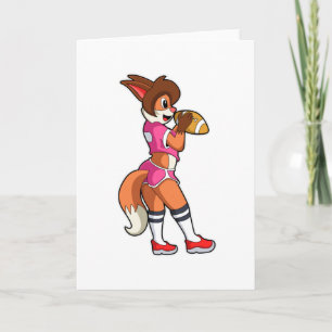 Fox at Football Sports Card