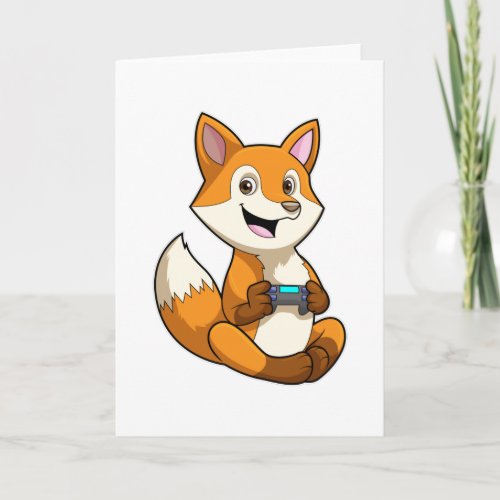 Fox at Playing with Controller Card