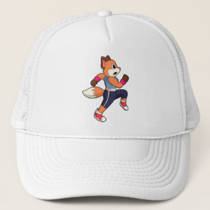Fox at Running Trucker Hat