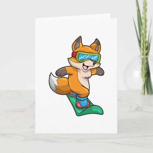 Fox at Snowboarding with Snowboard Card