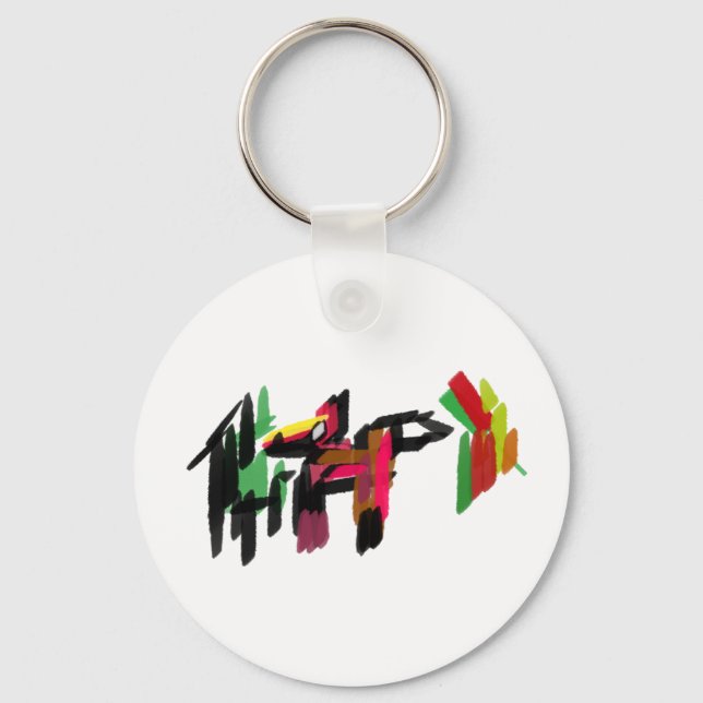 Fox Autumn set Keychain (Front)