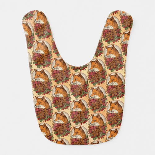 Fox Baby Bib