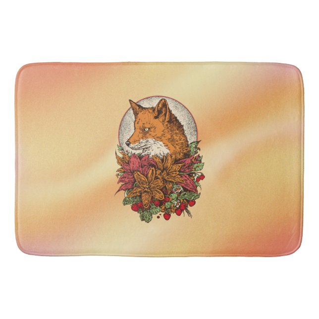 Fox Bath Mat (Front)