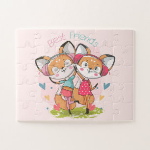 Fox Best Friends  Jigsaw Puzzle