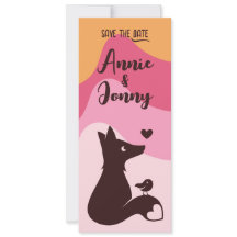 Fox & Bird Pink Sunset