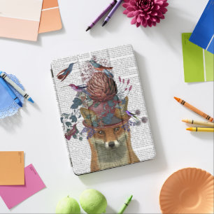Fox Birdkeeper with Artichoke iPad Pro Cover