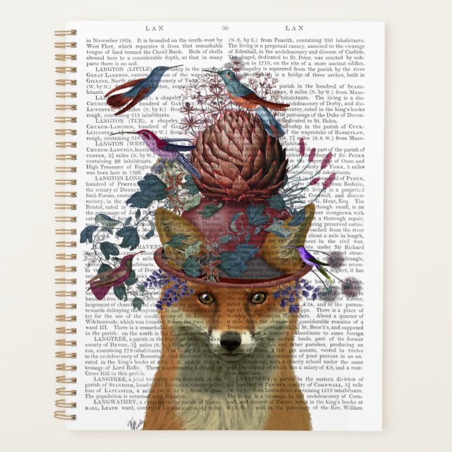 Fox Birdkeeper with Artichoke Planner (Front)