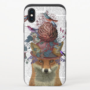 Fox Birdkeeper with Artichoke iPhone X Slider Case