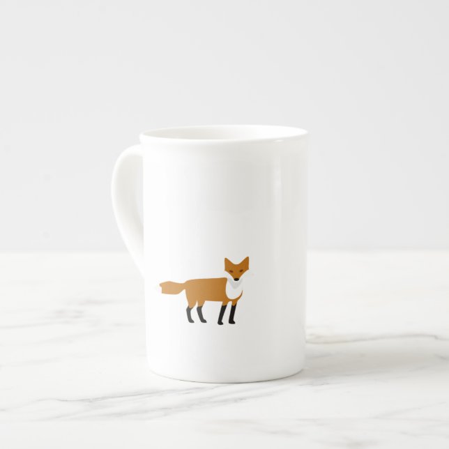 Fox Bone China mug (Front Left)