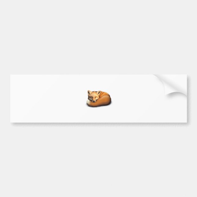 Fox Bumper Sticker (Front)
