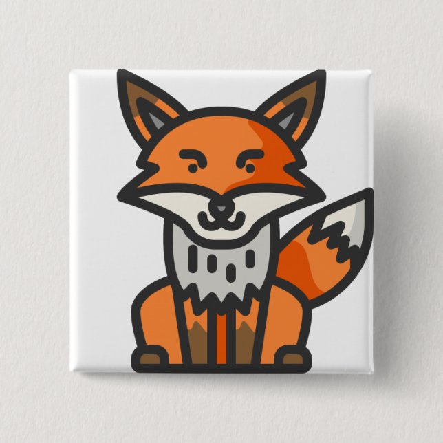 fox button (Front)