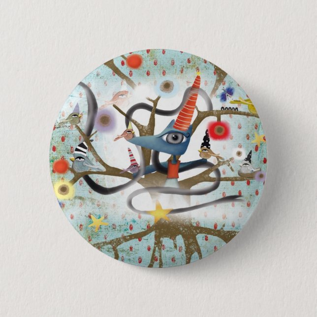Fox Button (Front)