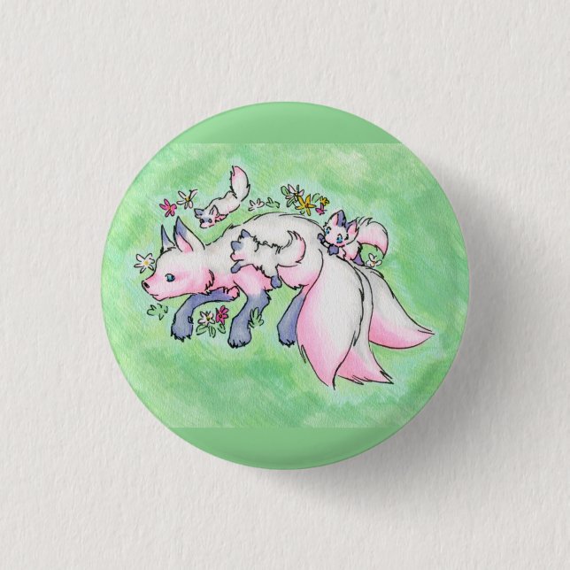 Fox  button (Front)