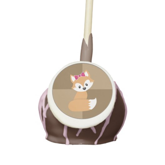 Fox Cake Pops (Front)