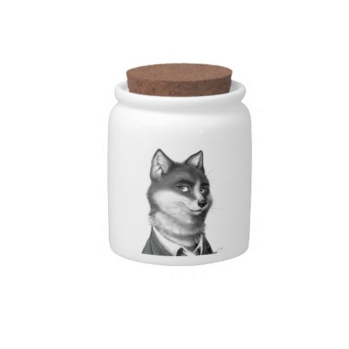 Fox Candy Jar