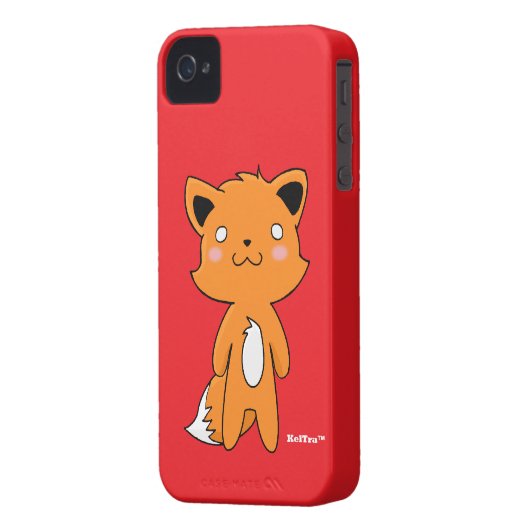 Fox Case-Mate iPhone Case (Back Left)