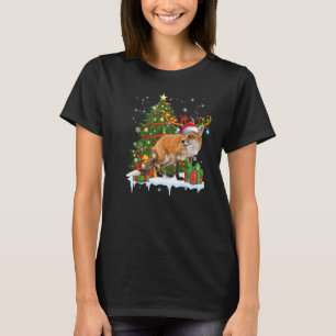 Fox Christmas Tree T-Shirt