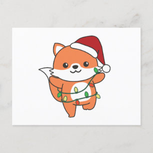 Fox Christmas Winter Animals Holiday Foxes