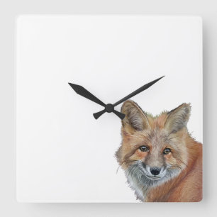 Fox Clock