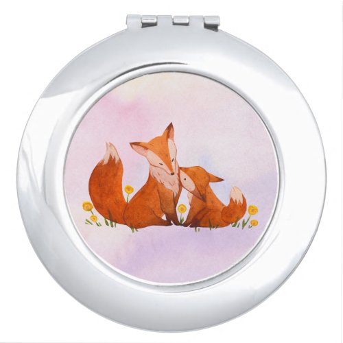 Fox  compact mirror