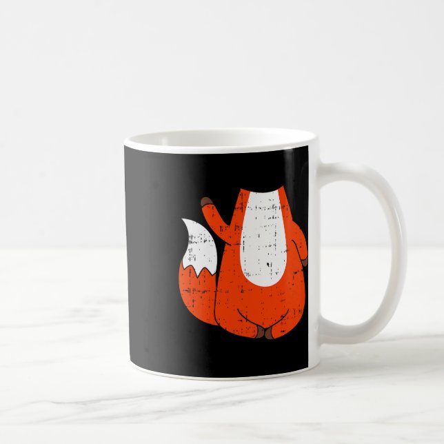 Fox Costume Cute Easy Animal Halloween Gift  Coffee Mug (Right)