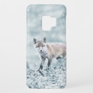 Fox Cub in the Snow Case-Mate Samsung Galaxy S9 Case