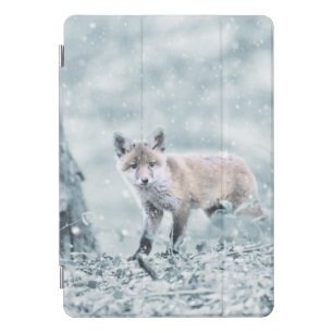 Fox Cub in the Snow iPad Pro Cover
