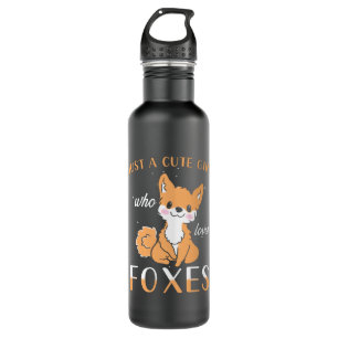 Fox Cute Stainless Steel Water Bottle