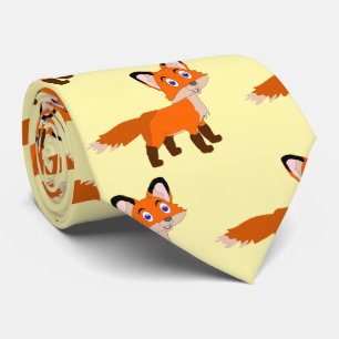 Fox Design Neck Tie