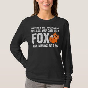 Fox Designs For Men Women Foxes Animal  Wildlife 5 T-Shirt