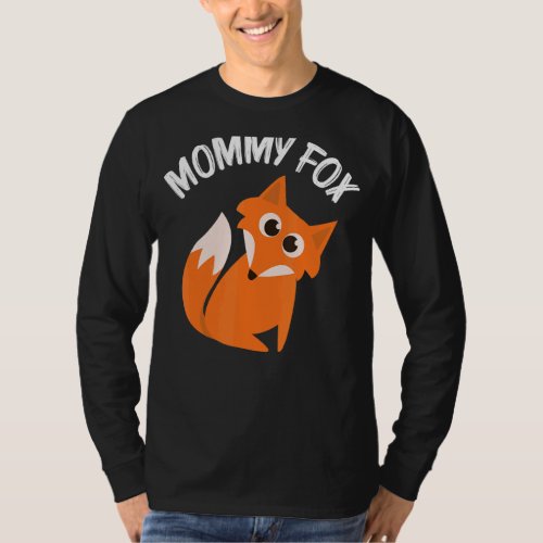 Fox Designs For Mom Women Foxes Animal  Wildlife 2 T_Shirt