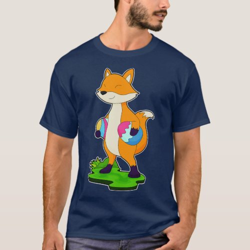 Fox Easter Easter Eggs T_Shirt