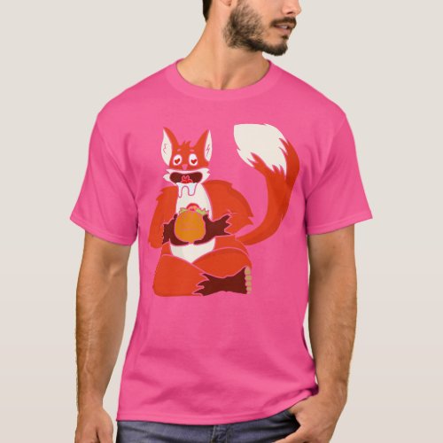 Fox Eeating Taco T_Shirt