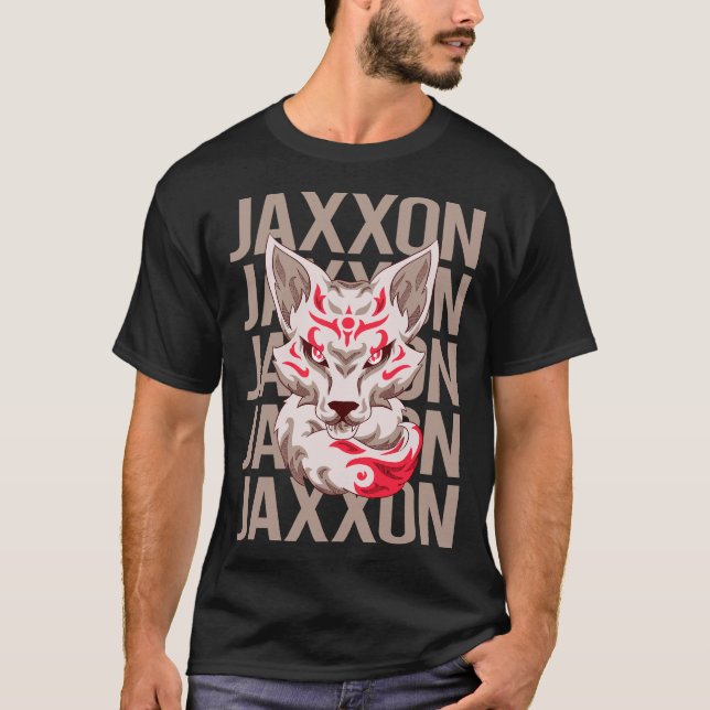 Fox Face - Jaxxon Name T-Shirt (Front)