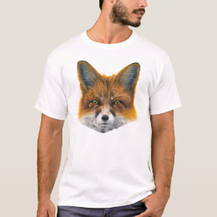 Fox face - Painting in acrylic T-Shirt