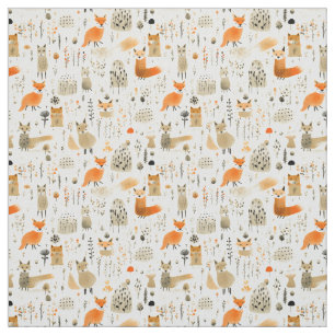 Fox Fantasia: Whimsy Fox Fabric