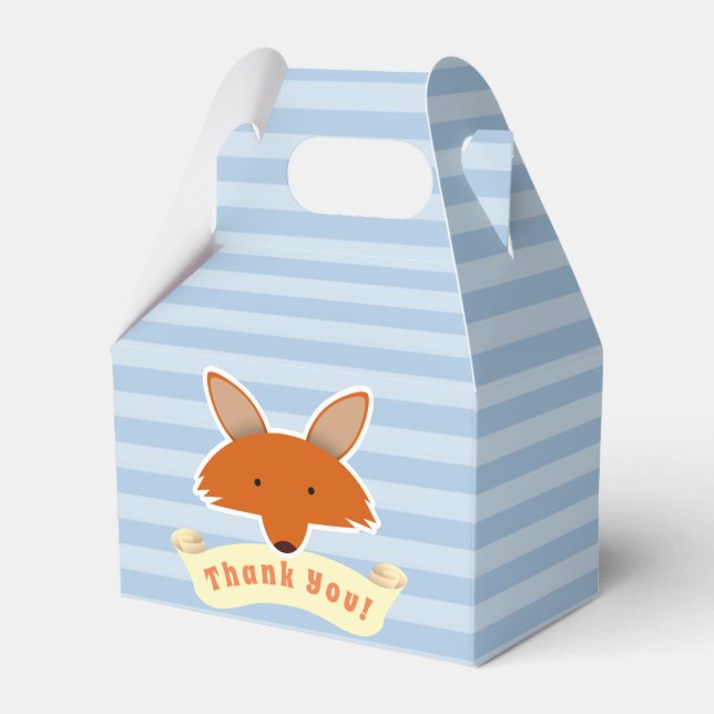 Fox Favor Boxes (Front Side)