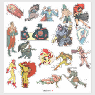 Fox Features Stickers Set #1