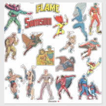 Fox Features Stickers Set #2