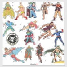 Fox Features Stickers Set #3