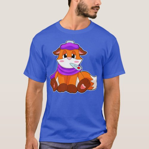 Fox Fever Fever Thermometer  T_Shirt
