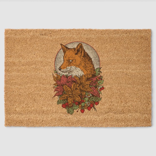 Fox Fiber Doormat (Front)