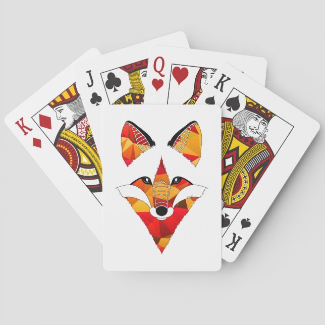 Fox Fire Poker Cards (Back)