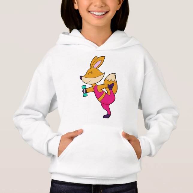 Fox Fitness Dumbbell Hoodie (Front)