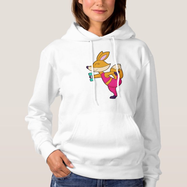 Fox Fitness Dumbbell Hoodie (Front)