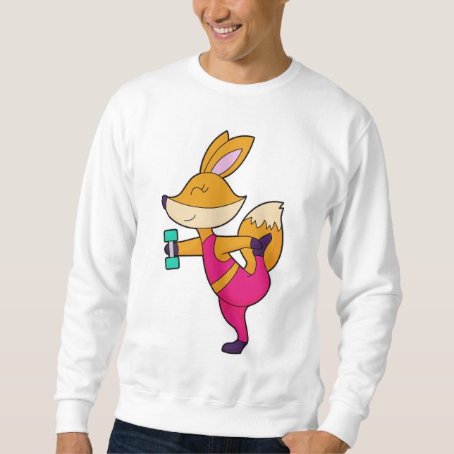 Fox Fitness Dumbbell Sweatshirt (Front)