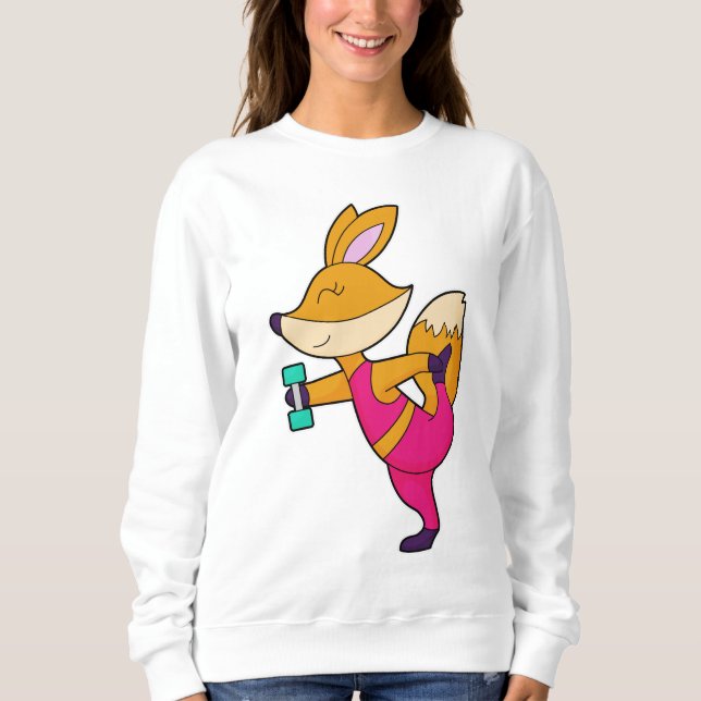 Fox Fitness Dumbbell Sweatshirt (Front)