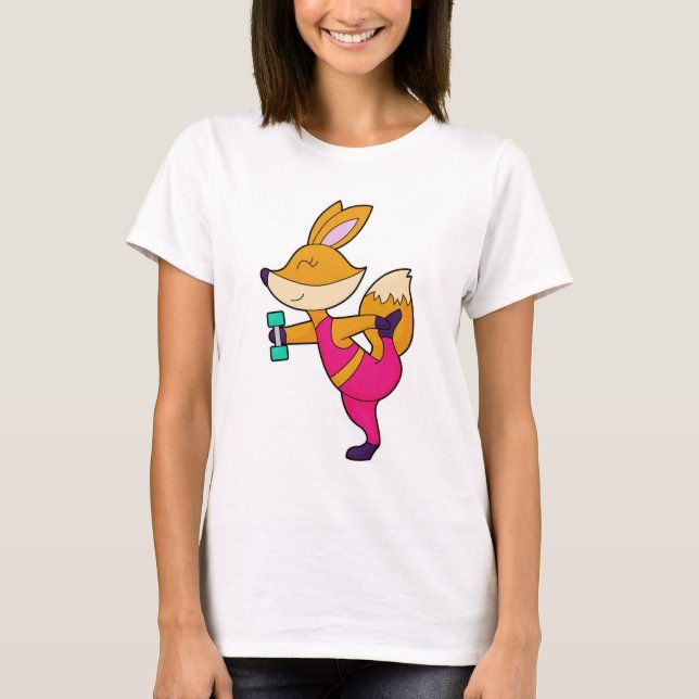 Fox Fitness Dumbbell T-Shirt (Front)
