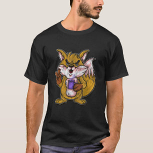 Fox For Kids Coffee Foxes Smart T-Shirt